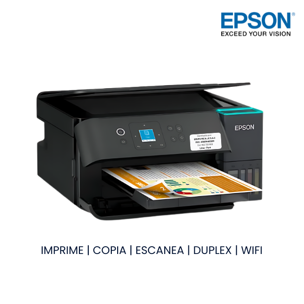 IMPRESORA MULTIFUNCIONAL EPSON ECOTANK L4360 WIFI DUPLEX
