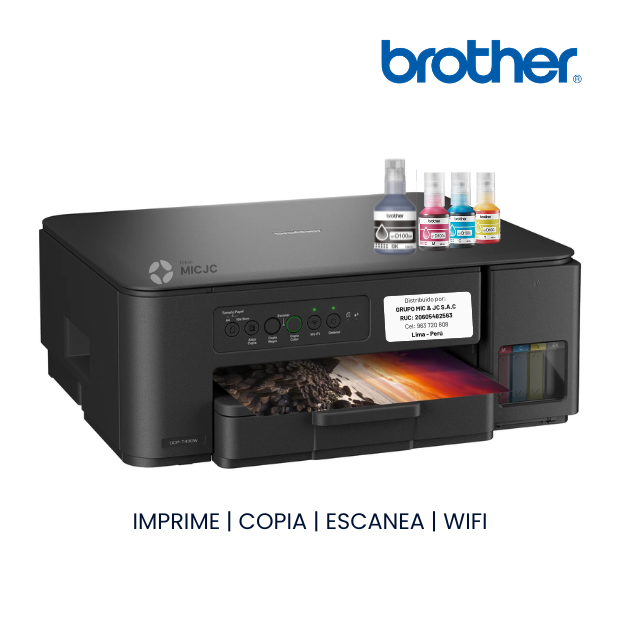 IMPRESORA MULTIFUNCIONAL BROTHER DCP-T430W WIFI/USB