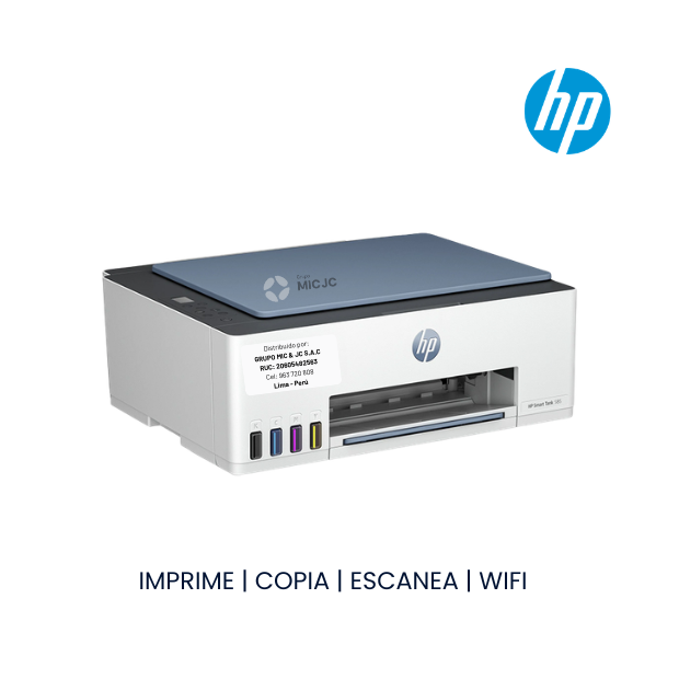 IMPRESORA MULTIFUNCIONAL HP SMART TANK 585 USB WIFI