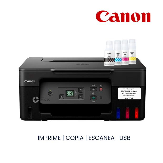 IMPRESORA CANON MULTIFUNCIONAL PIXMA G2170 USB