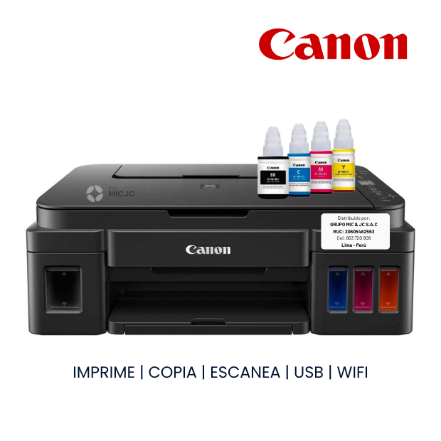 IMPRESORA CANON MULTIFUNCIONAL PIXMA G3110 WIFI